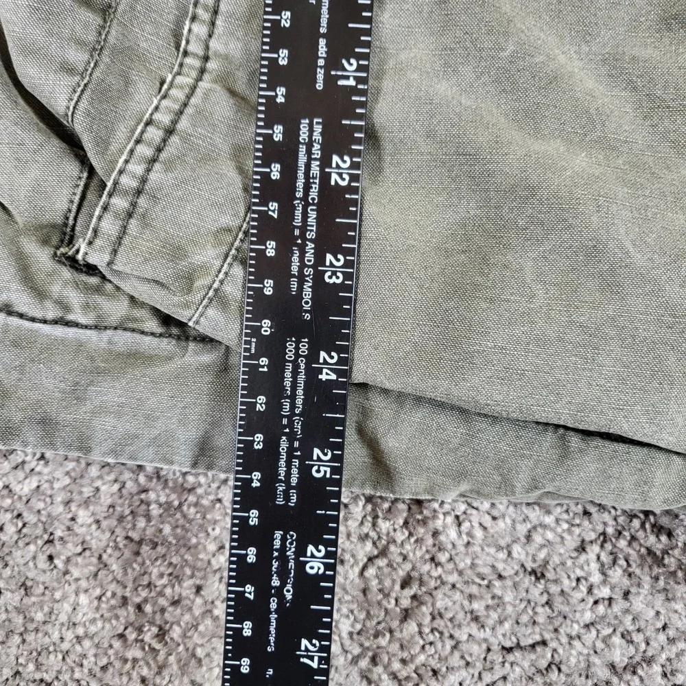 Levi‎ Strauss & Co. Men's Military Jacket Full Zip Quilted Lined Olive Small